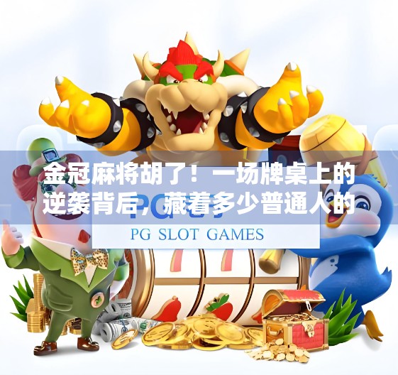 金冠麻将胡了！一场牌桌上的逆袭背后，藏着多少普通人的热血与梦想？