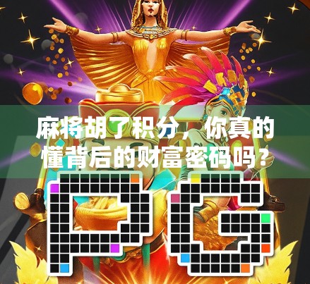 麻将胡了积分，你真的懂背后的财富密码吗？