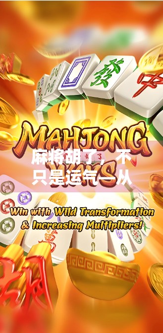 麻将胡了，不只是运气—从胡牌看人生智慧与底层逻辑