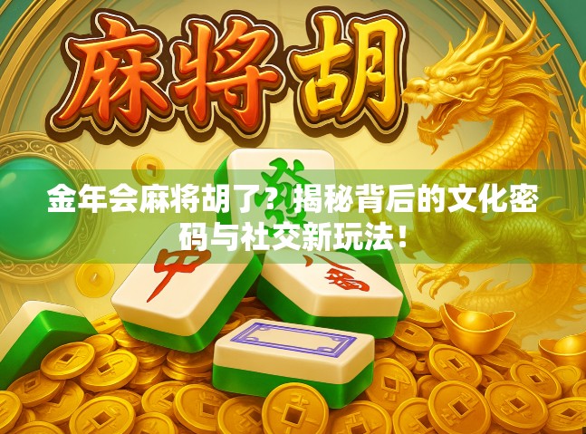 金年会麻将胡了？揭秘背后的文化密码与社交新玩法！