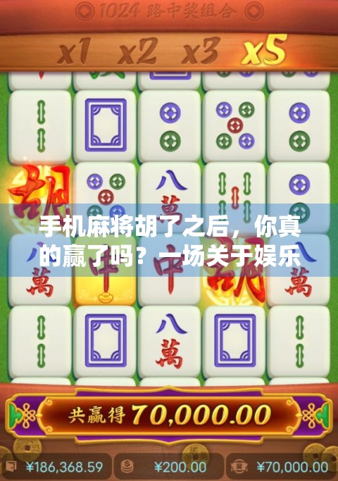 手机麻将胡了之后,你真的赢了吗?一场关于娱乐与沉迷的深度对话