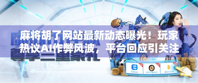 麻将胡了网站最新动态曝光！玩家热议AI作弊风波，平台回应引关注