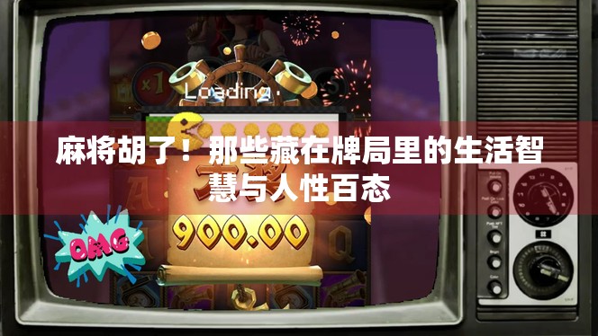 麻将胡了！那些藏在牌局里的生活智慧与人性百态