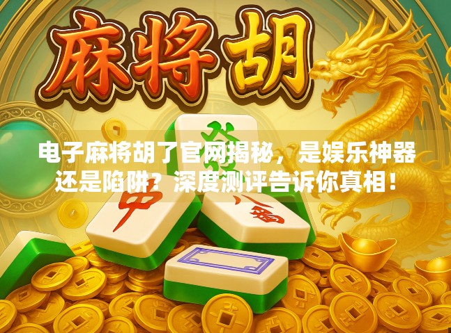 电子麻将胡了官网揭秘，是娱乐神器还是陷阱？深度测评告诉你真相！