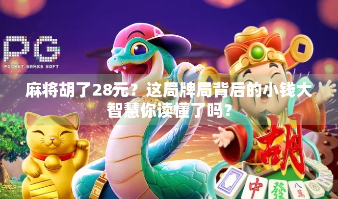 麻将胡了28元？这局牌局背后的小钱大智慧你读懂了吗？