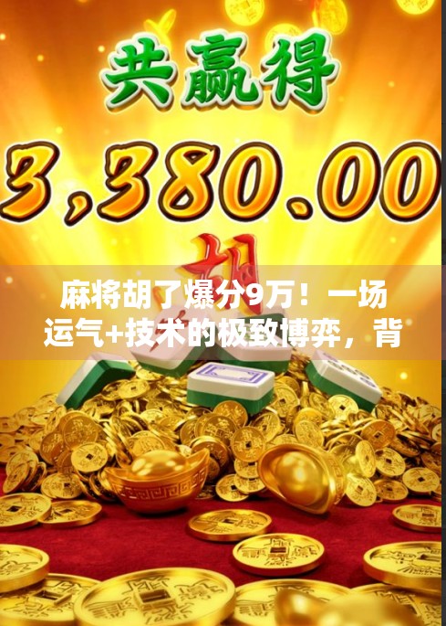 麻将胡了爆分9万！一场运气+技术的极致博弈，背后藏着多少你不知道的门道？