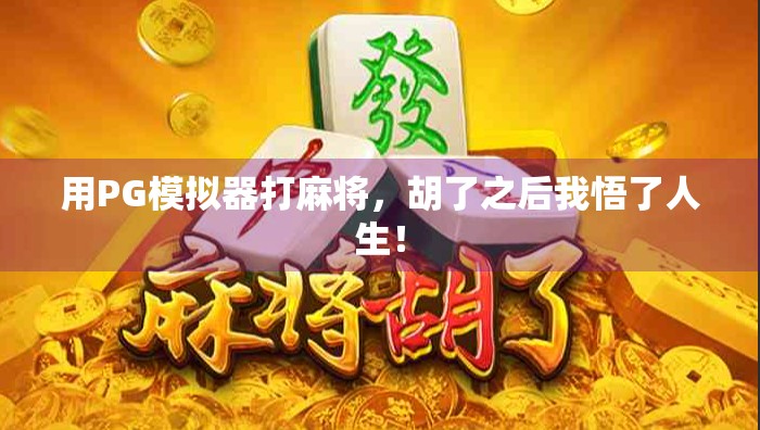 用PG模拟器打麻将，胡了之后我悟了人生！