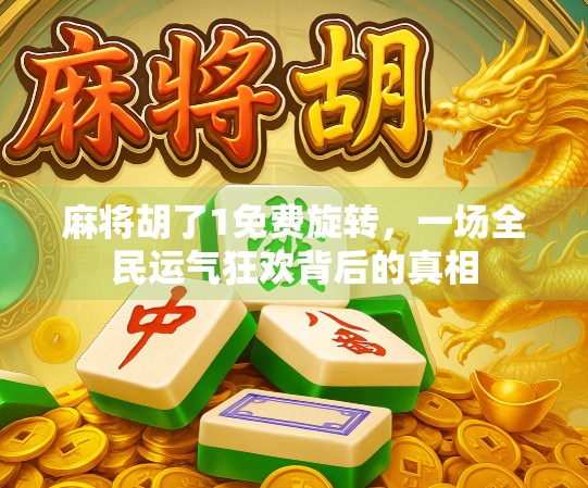 麻将胡了1免费旋转,一场全民运气狂欢背后的真相