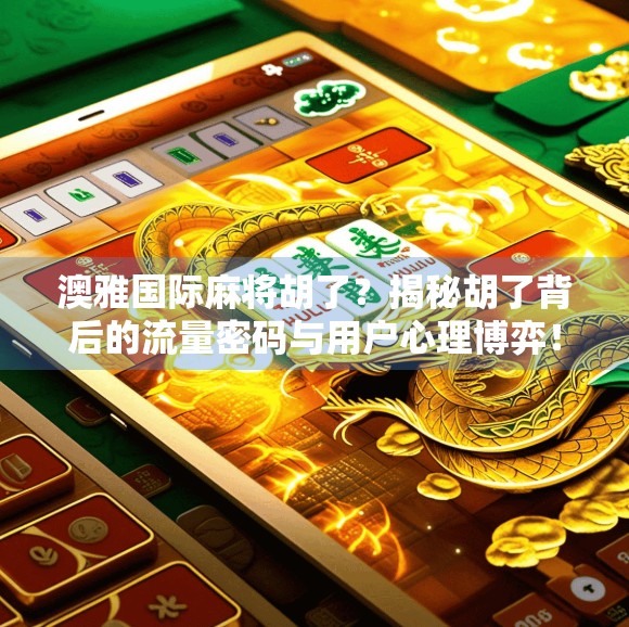 澳雅国际麻将胡了?揭秘胡了背后的流量密码与用户心理博弈! 澳雅国际麻将胡了?揭秘胡了背后的流量密码与用户心理博弈!