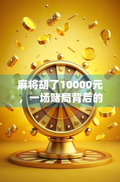 麻将胡了10000元，一场赌局背后的意外人生
