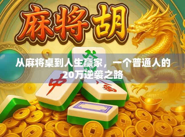 从麻将桌到人生赢家,一个普通人的20万逆袭之路 从麻将桌到人生赢家,一个普通人的20万逆袭之路