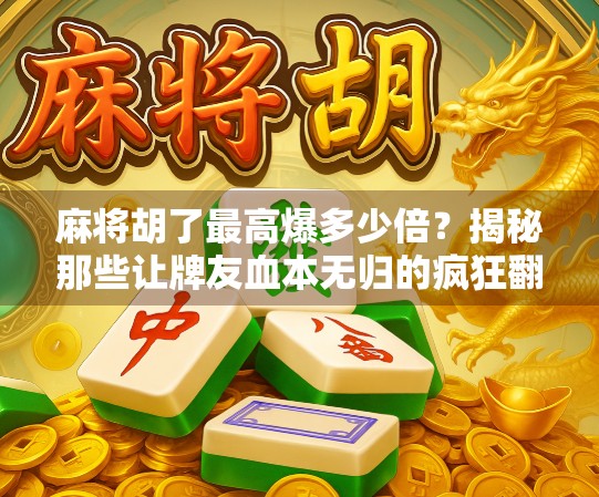 麻将胡了最高爆多少倍？揭秘那些让牌友血本无归的疯狂翻盘时刻！
