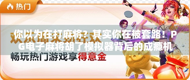 你以为在打麻将？其实你在被套路！PG电子麻将胡了模拟器背后的成瘾机制揭秘