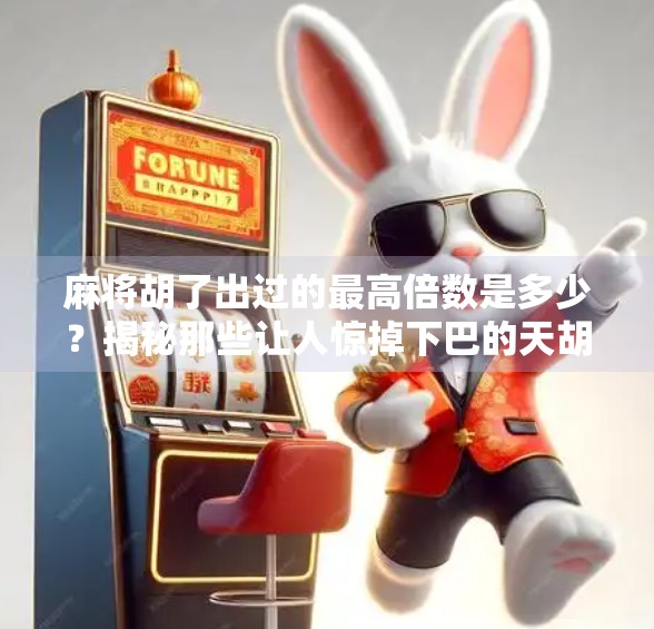 麻将胡了出过的最高倍数是多少？揭秘那些让人惊掉下巴的天胡奇迹！
