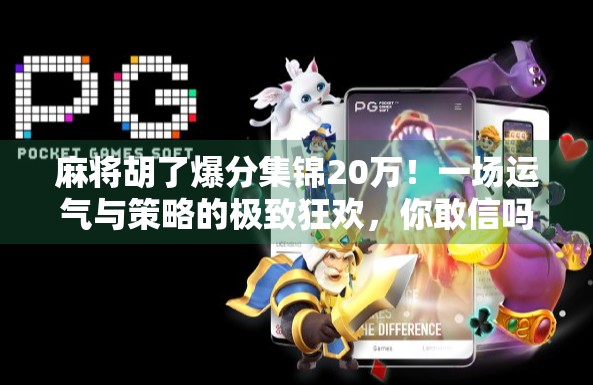 麻将胡了爆分集锦20万!一场运气与策略的极致狂欢,你敢信吗? 麻将胡了爆分集锦20万!一场运气与策略的极致狂欢,你敢信吗?