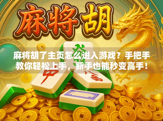麻将胡了主页怎么进入游戏？手把手教你轻松上手，新手也能秒变高手！